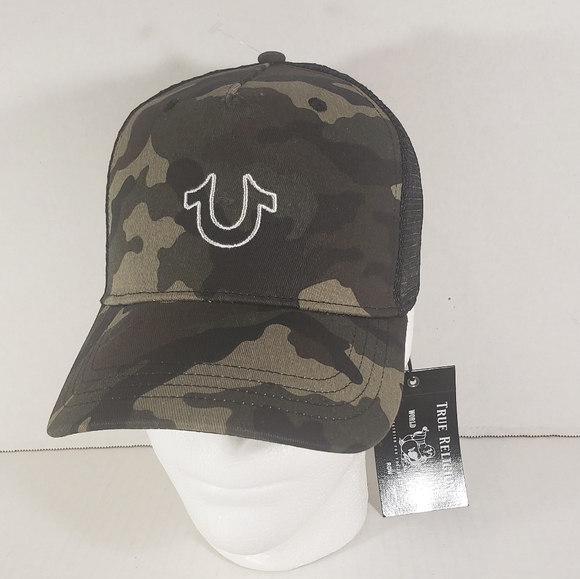 True Religion Other - NWT Men's True Religion Camo Trucker Hat